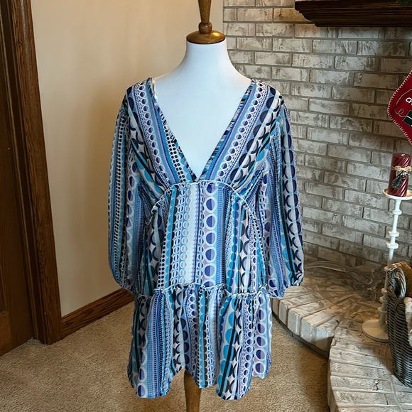 blue island Swim Swim Suit Cover Up Poshmark